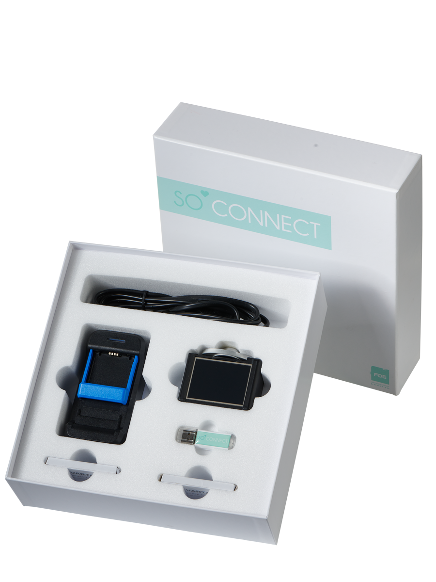 Box of SO-CONNECT infusion pump for Parkinson