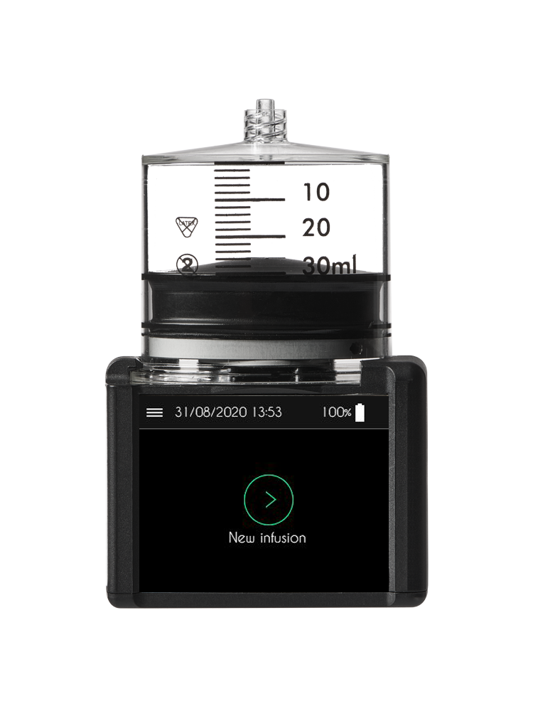 SO-CONNECT iv intravenous infusion pump with SO-FILL syringe