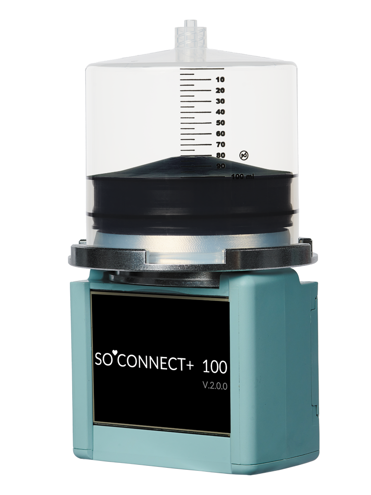 SoCoPlusInvite_Bas_100B Pompe à perfusion sous-cutanée de médicaments SO-CONNECT+